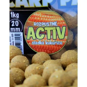 Black Carp Activ boilies Sladká Kukuřice 1kg - Snadný nákup