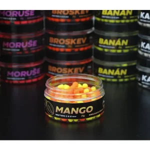 Výhodný nákup - Black Carp Method wafters 5 - 8 mm 25g Mango