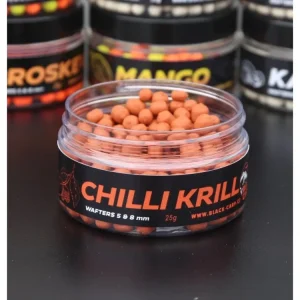 Black Carp Method wafters 5 - 8 mm 25g Chilli Krill - Nově k dispozici