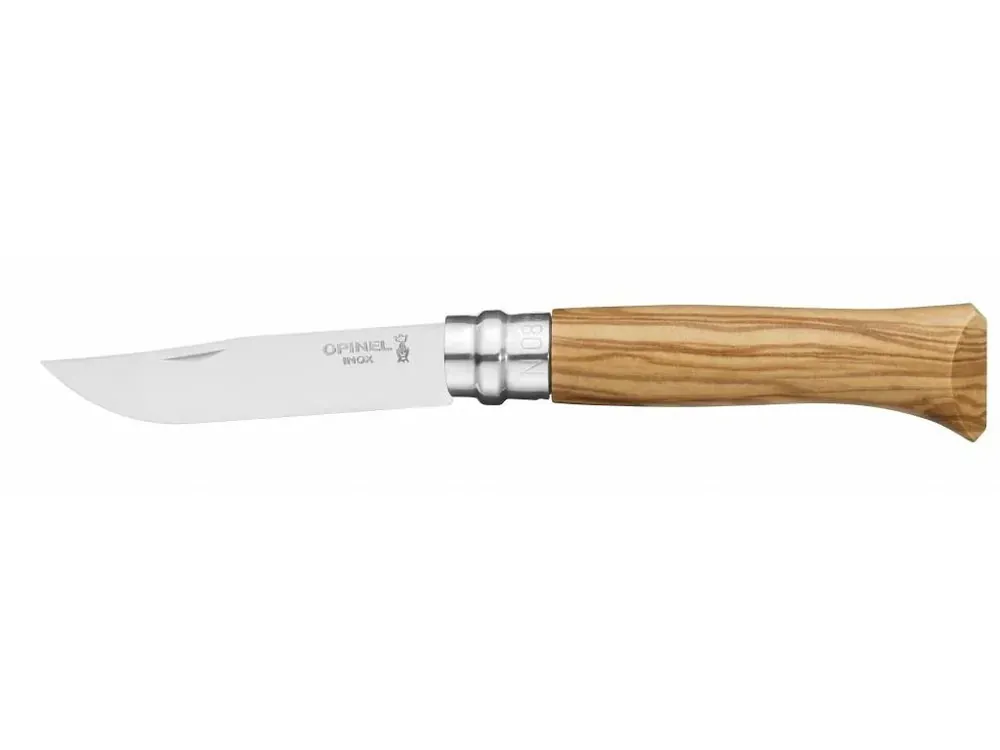 Opinel Nůž N°08, 8,5 cm, rukojeť oliva - Outlet