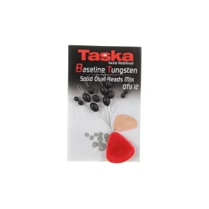 Populární - Taska Tungsten - Set oválných korálků (4,6,8mm) po 4ks
