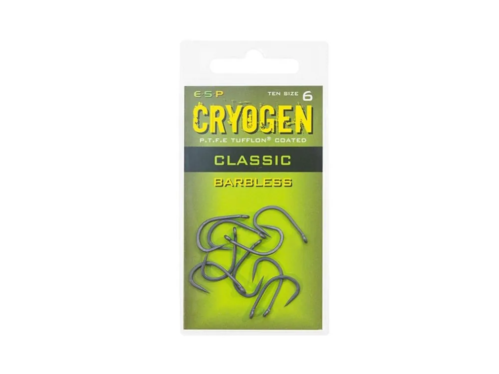 ESP háčky Cryogen Classic Barbless vel. 10 10ks - Pořiďte si nyní