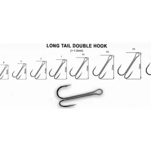 Výborné hodnocení - Long Tail Double Hook