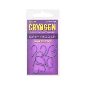 ESP háčky Cryogen Grip Rigger Barbless - Kvalitní produkt