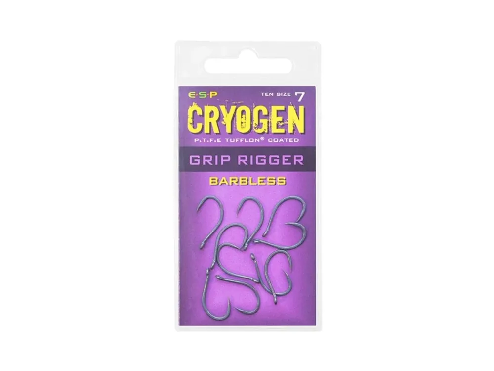 ESP háčky Cryogen Grip Rigger Barbless - Kvalitní produkt