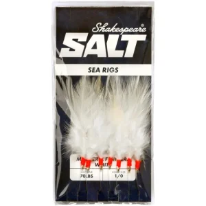 Oblíbený produkt - Mackerel Feathers White 3/0 7ks