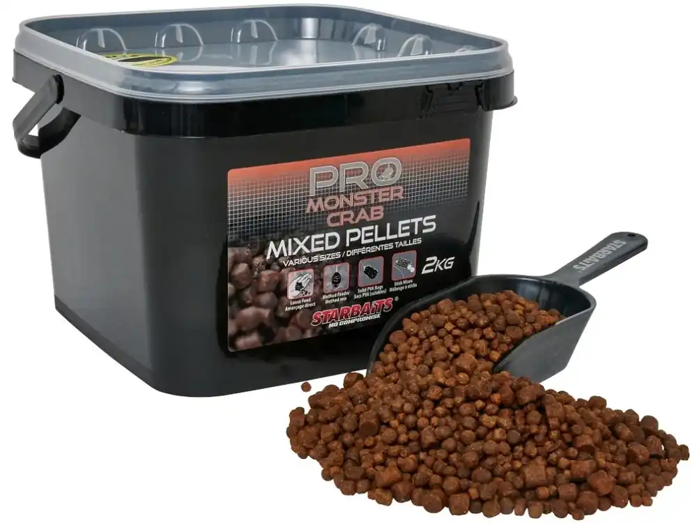 Pelety Mixed Pro Monster Crab 2kg - Rychlá doprava