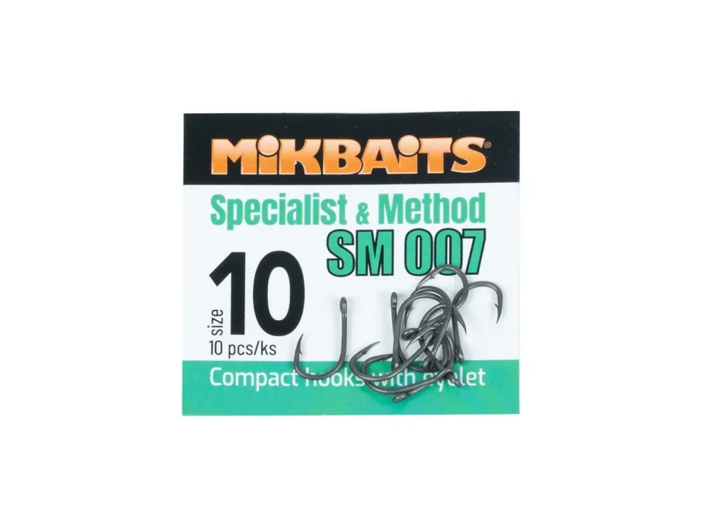 Přidat do košíku - SPECIALIST & METHOD háčky - SM 007 hook č.10 10ks