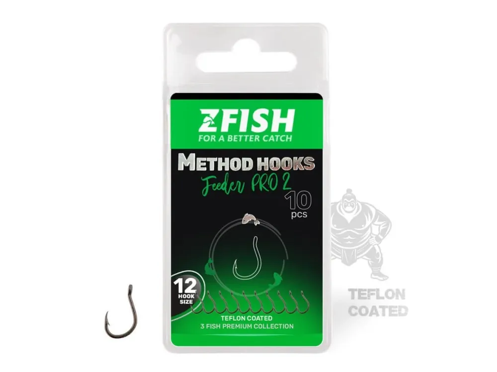 Končí brzy - ZFISH Háčky Method Feeder PRO 2