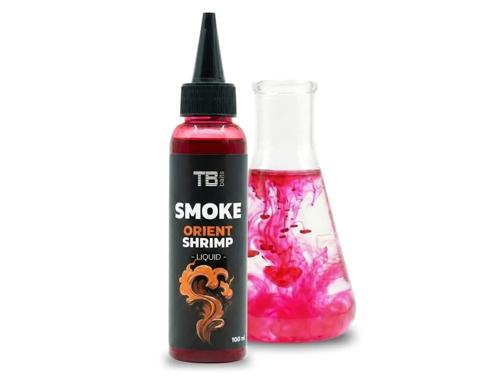 Sleva navíc - TB Baits Smoke Liquid Orient Shrimp 100 ml