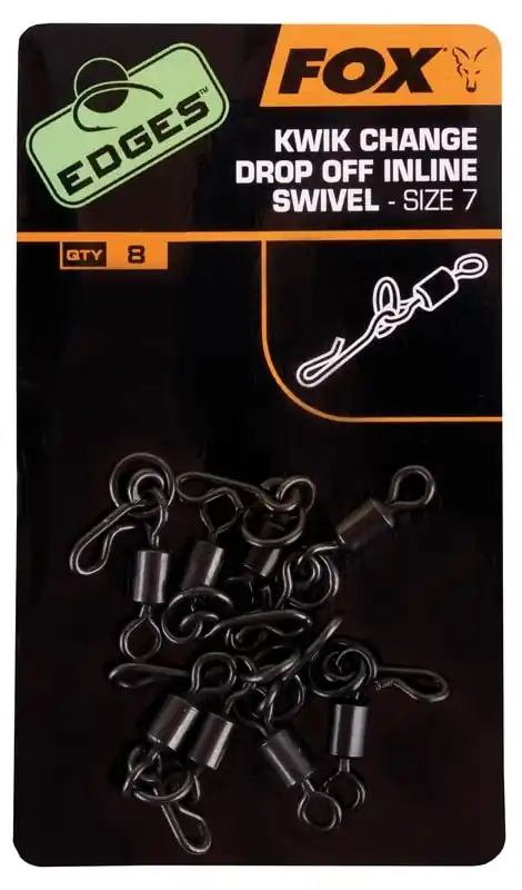 Doprodej - Fox International Edges Ring / Kwik Connector Combo Swivel Size 7 x 8