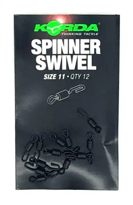 Korda Obratlík Spinner Swivel vel. 11 12ks | Slevy