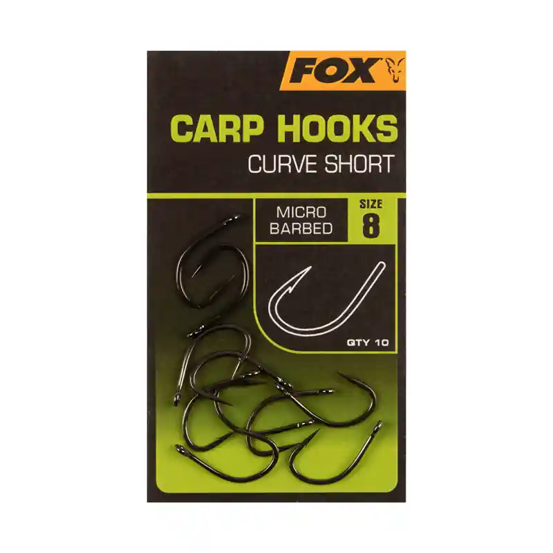 Fox International Háčky Carp Hooks Curve Shank Short vel. 6 - Využijte nabídku
