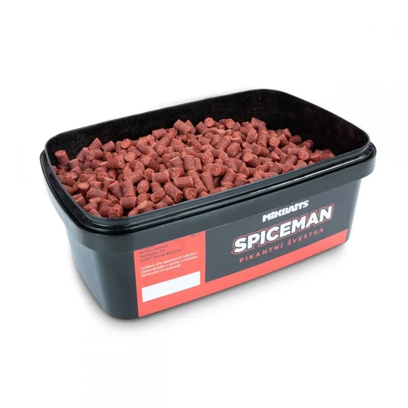 Akce končí brzy - Mikbaits Spiceman pelety 700g - Chilli Squid 6mm