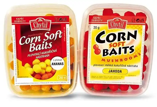 Chytil Corn Soft Baits - mushrooms 20 g Česnek | Objednat nyní
