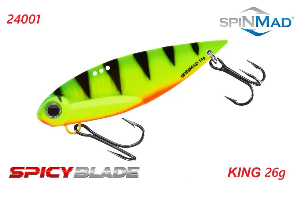 Spinmad Cikáda King 24g firetiger Spicy Blade | Zvýhodněná cena